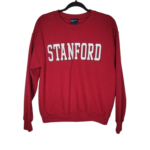 MV Sport Other - Vintage 90s Stanford University Crewneck Sweatshirt in Red Size Medium